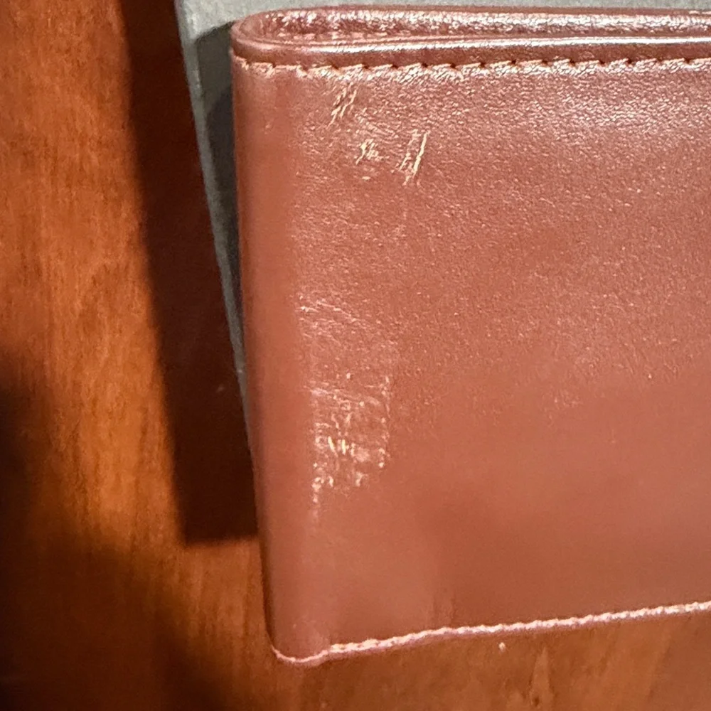 CARPISA Leather Collection Brown Leather Wallet